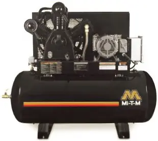Holiday Sale Mi-T-M AES-23315-120HM 15 HP 230 Volt Three Phase Two Stage 120 Gallon Air Compressor
