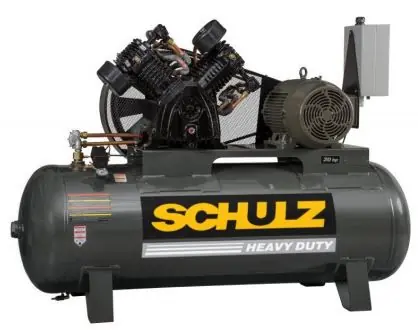 Schulz 20120HLV80BR-3 20 HP 460 Volt Two Stage 120 Gallon Air Compressor Best Seller