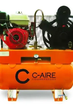 One Day Deal C-Aire A130H030-G 13 HP Honda Gas Drive 30 Gallon Air Compressor