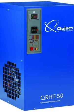 Fresh Stock Quincy QRHT 50, 50 CFM High Inlet Temperature Refrigerated Air Dryer