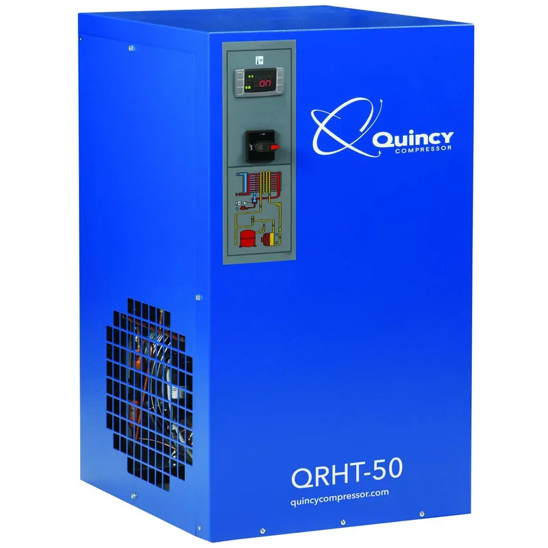 Fresh Stock Quincy QRHT 50, 50 CFM High Inlet Temperature Refrigerated Air Dryer