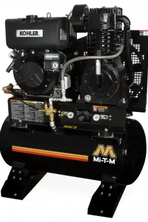 Exclusive Offer Mi-T-M ABS-9KD-30H 9 HP Diesel 30 Gallon Service Truck Air Compressor