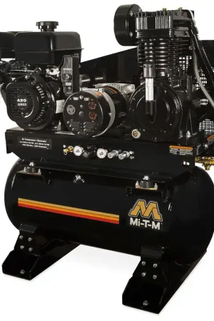 Don't Miss Out Mi-T-M AG2-SV14-30Me 14 HP Vanguard Engine Driven Air Compressor-Generator Combo
