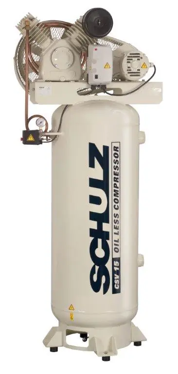 Schulz 360VV15-1 3 HP 230 Volt Single Phase Oil Free Air Compressor Deal