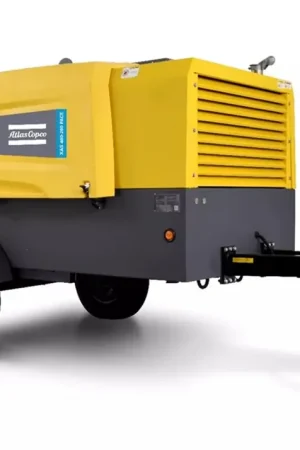 Atlas Copco XAS 400-150 PACE 148 HP Tow Behind Rotary Screw Air Compressor Secure Checkout