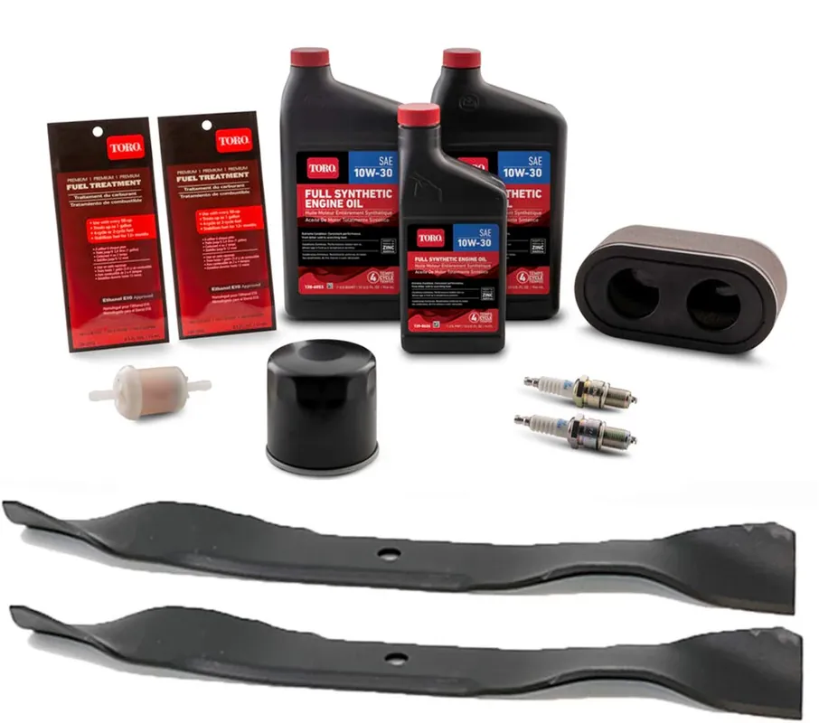 Special Discount 42" Toro TimeCutter SS & SW Tune-Up Kit (Toro V-Twin 2018 & Newer) Full Synthetic