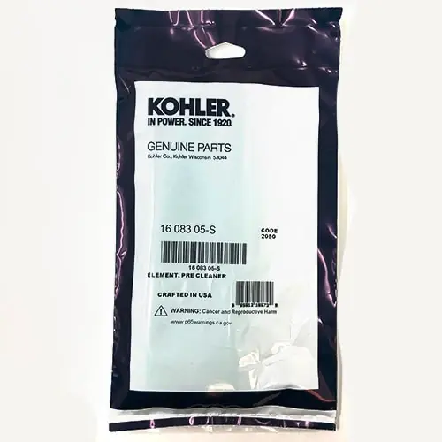 Kohler KT Foam Pre Filter (16 083 05-S) Special Offer