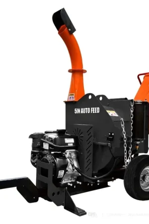Special Discount DK2 by Marlon OPC505AE 5-Inch Towable Chipper Shredder | 14HP Kohler Engine with Hydraulic Auto-Feed & Electric Start