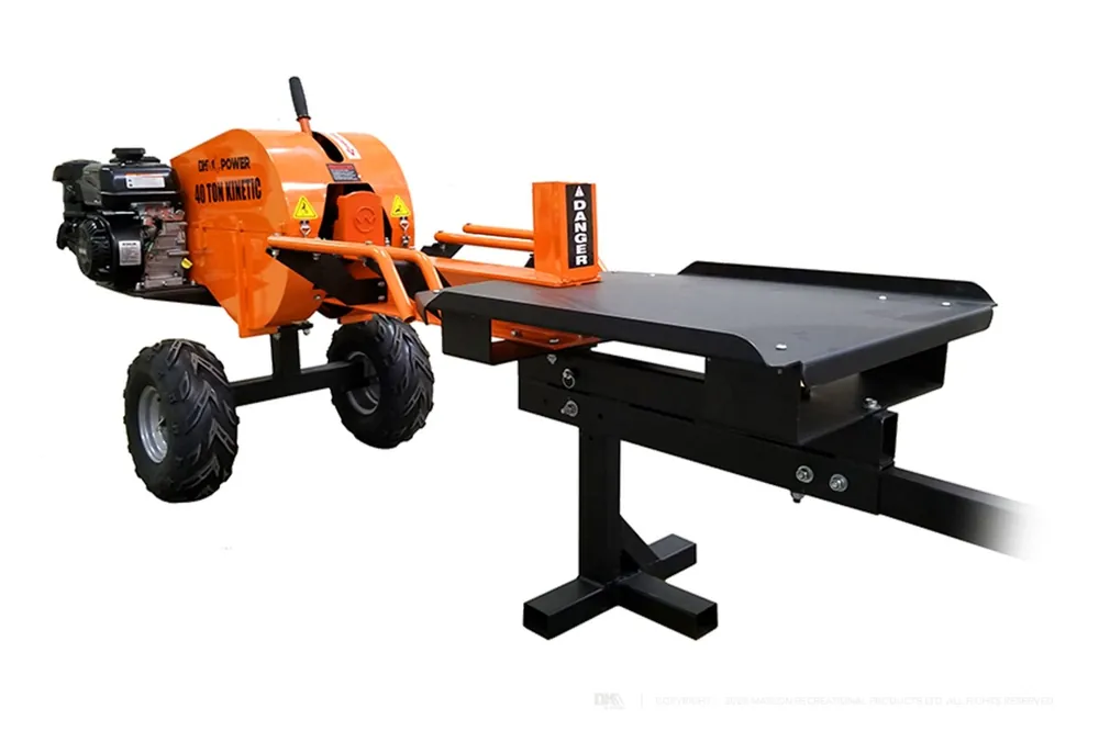 Flash Sale DK2 by Marlon OPS240 40-Ton Kinetic Log Splitter | 7HP Kohler Engine with 1-Second Cycle Time