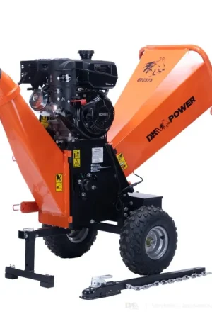 DK2 by Marlon OPC525 5-Inch Towable Chipper Shredder | 9.5HP Kohler Engine with Kinetic Drum Technology Today Only