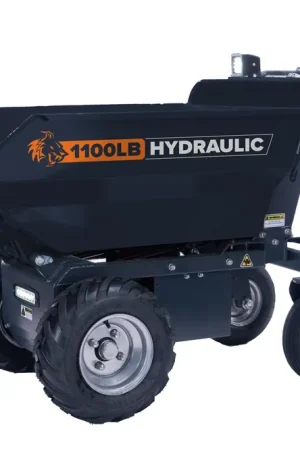Exclusive Offer DK2 by Marlon OPD812 1100-lb 12V Electric Self-Driving Hydraulic Dump Cart | Long Runtime Battery-Powered Utility Cart